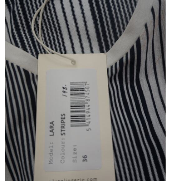 Pluto Striped 100% Cotton Dress NEW! - Picture 3 of 6